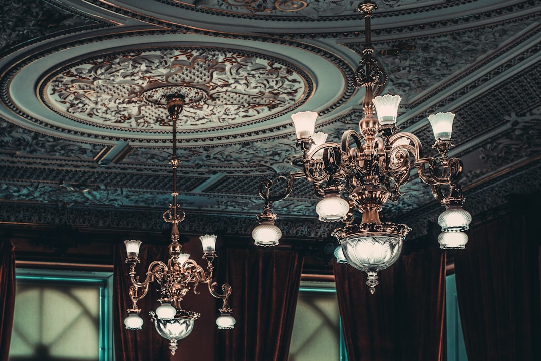 Photo Coconut chandelier